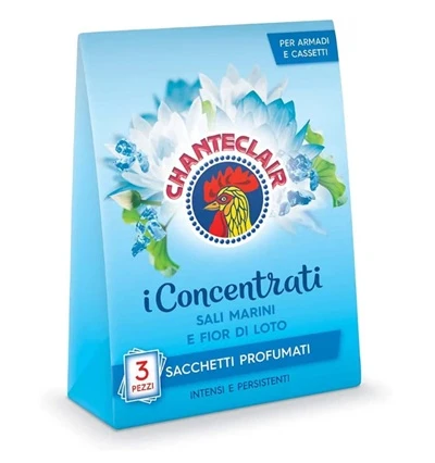 Set Saculeti Parfumati Chanteclair Saruri Marine si Flori de Lotus, 3 x 12 g